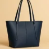 ZEENORA Brown Rexine Tote Bag for Girls School Office Use